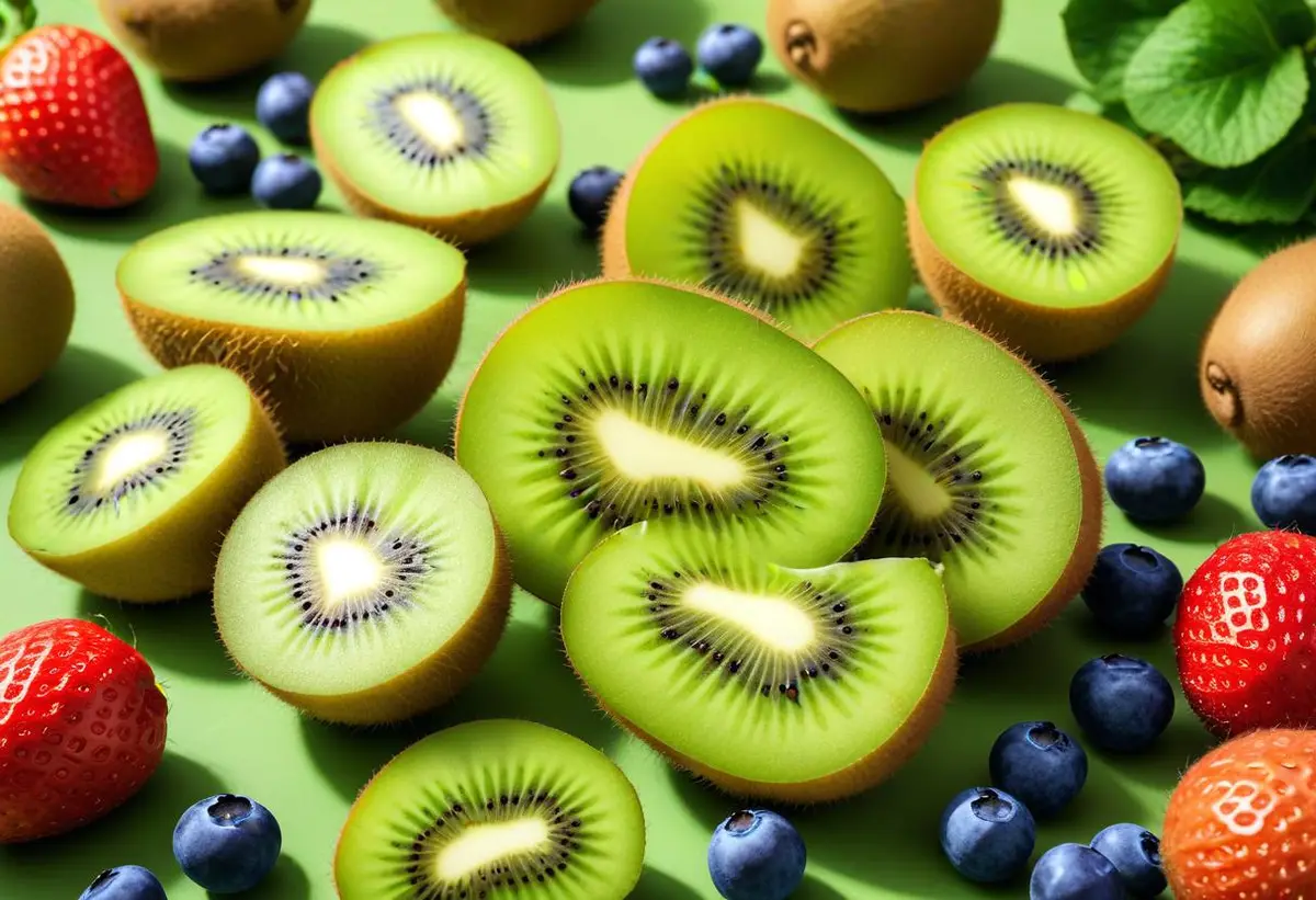Kiwi kcal illustration