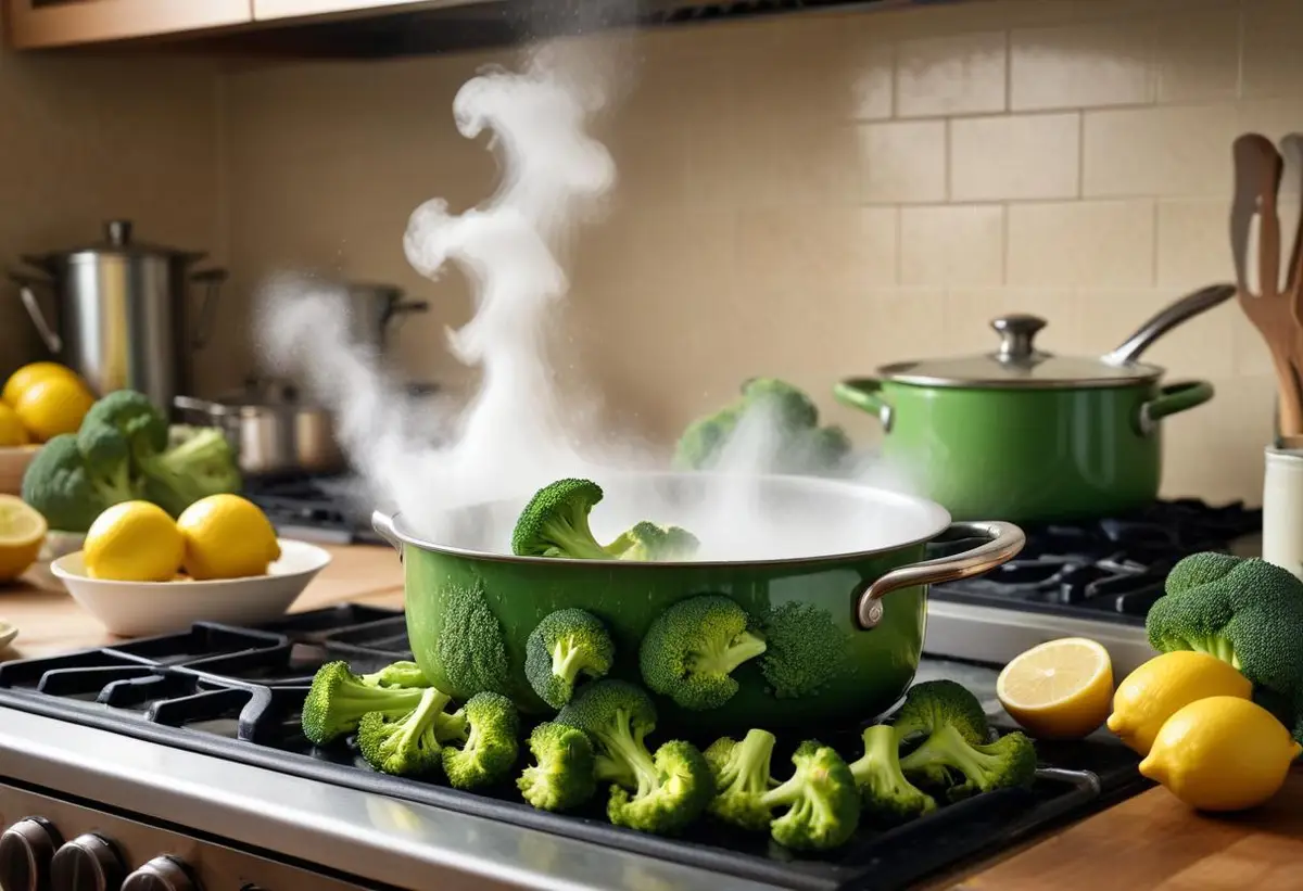 Så här kokar du fryst broccoli enkelt och snabbt! illustration