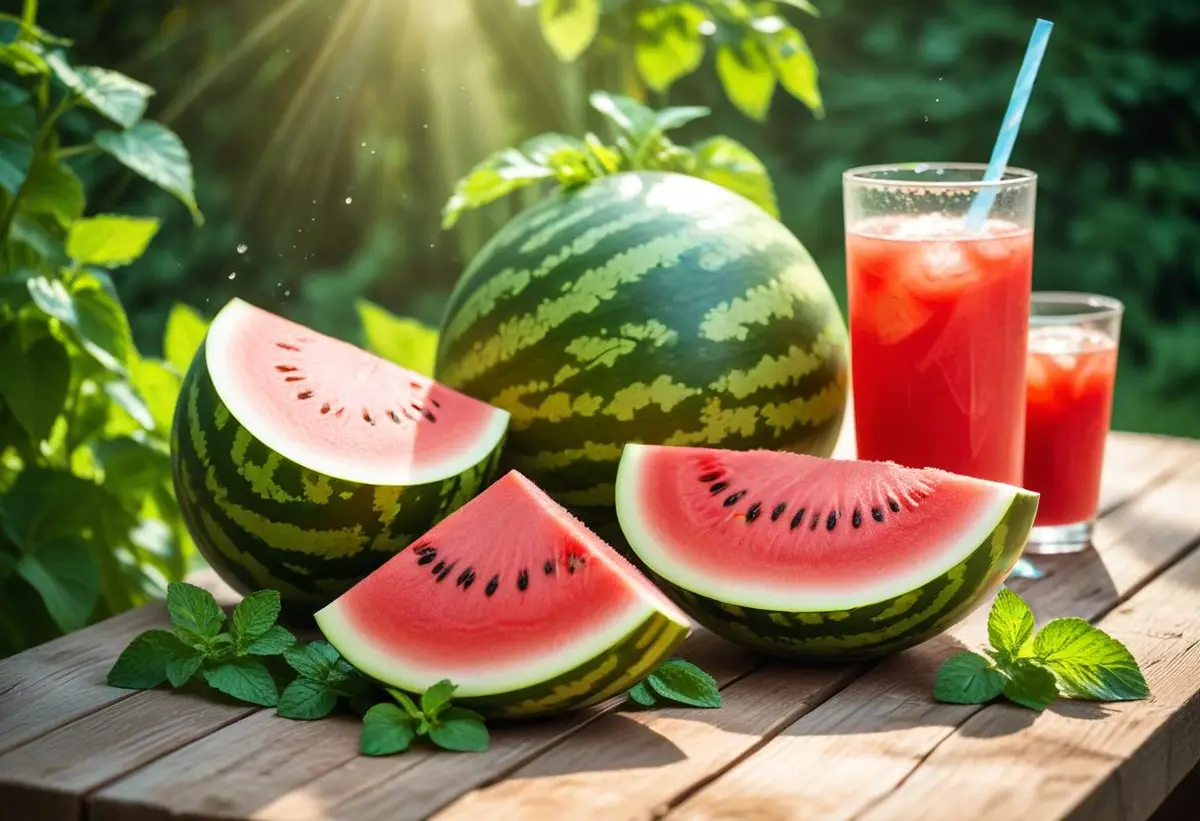 Här är varför vattenmelon är en kalorivänlig njutning illustration
